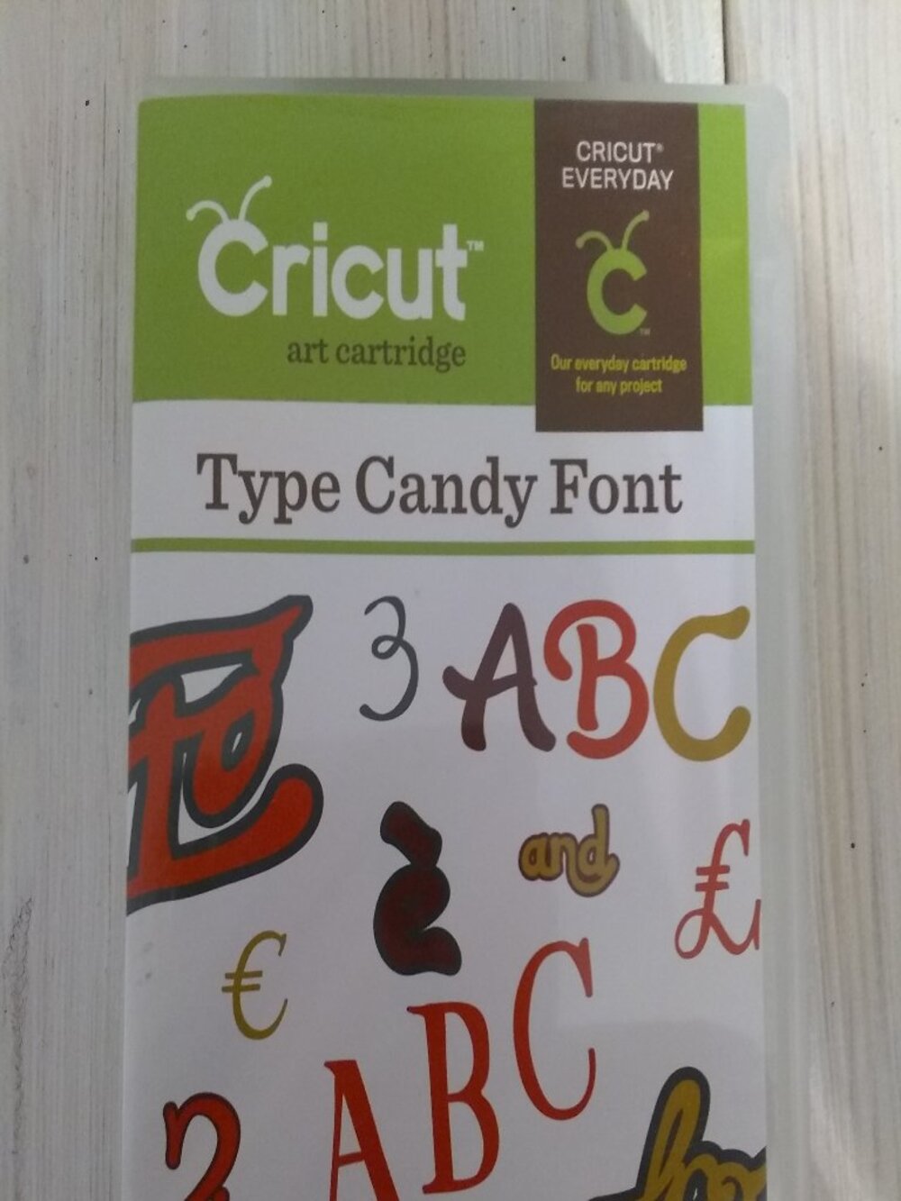 Cricut Type Candy Font